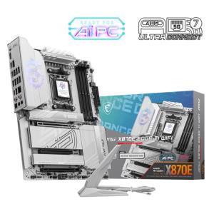 MSI MPG X870E EDGE TI WIFI AM5 DDR5 8400MHZ(OC) USB4 4x M.2 HDMI 5G LAN WIFI 7 RGB ATX Res5