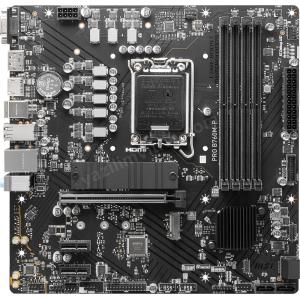 MSI PRO B760M-P DDR5 6800MHz(OC) M.2 HDMI mATX 1700p Res2