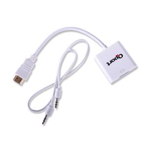 QPORT Q-HD-VGJ HVJ HDMI TO VGA ÇEVİRİCİ Res2