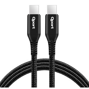QPORT Q-TYPE-C1 1.5M TYPE-C 100W SUPER HIZLI PD SARJ VE DATA KABLOSU Res2