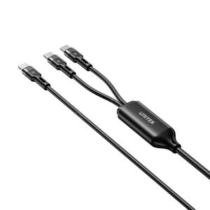 UNITEK 2in1 TYPE-C HIZLI ŞARJ KABLO (C14146ABK01-1.8M) Res2