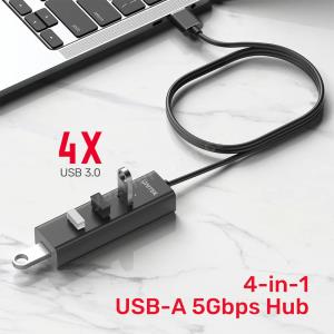 UNITEK 4-IN-1 USB-A 5GBPS HUB (Y-3089V01) Res3