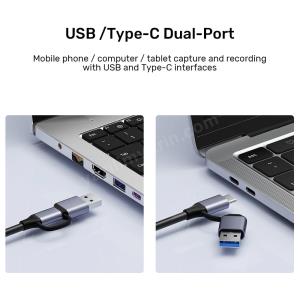 UNITEK 4K VIDEO CAPTURE HDMI TO USB-C/A (V1167A) Res6