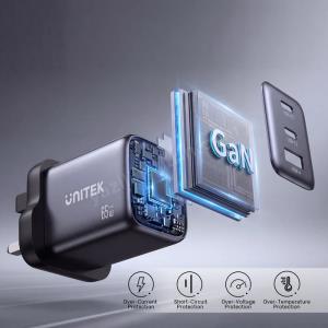 UNITEK 65W MAX GAN SARJ ISTASYONU (P1130ABK01-EU) Res2