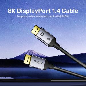 UNITEK 8K 1.4 DISPLAYPORT KABLO 1M (C1628GY01-1M) Res3