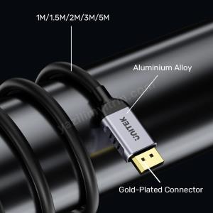 UNITEK 8K 1.4 DISPLAYPORT KABLO 1M (C1628GY01-1M) Res7