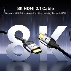 UNITEK HDMI2.1 KABLO 1MT 8K&60Hz (C11086GY01-1M) Res2