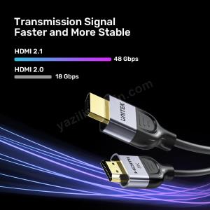 UNITEK HDMI2.1 KABLO 5MT 8K&60Hz (C11086GY01-5M) Res3