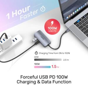 UNITEK MST MONİTÖR USB HUB (D1051A) Res6