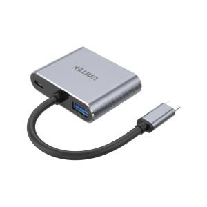 UNITEK MST MONİTÖR4-IN-1 USB-C HUB (D1049A) Res2