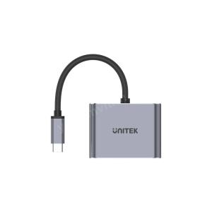 UNITEK MST MONİTÖR4-IN-1 USB-C HUB (D1049A) Res3