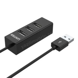 UNITEK TYPE-A TO 4 PORT USB HUB 80CM KABLO(Y-2140) Res3
