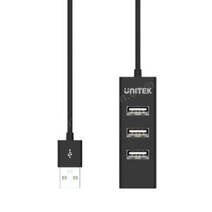 UNITEK TYPE-A TO 4 PORT USB HUB 80CM KABLO(Y-2140) Res4