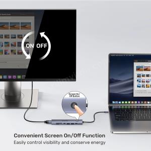 UNITEK UHUB S7 PRO 7-IN-1 5GBPS USB-C HUB (H1124AGY01) Res8