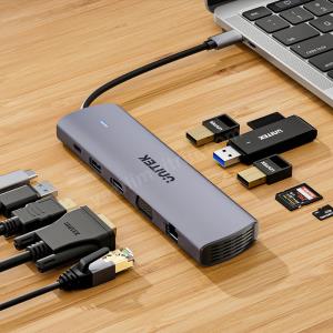 UNITEK UHUB U11+ 11-IN-1 USB-C HUB (D1113BGY01) Res7