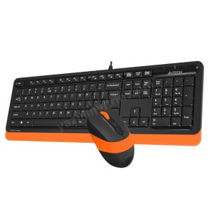 A4 TECH F1010 Q USB TURUNCU MM KLAVYE+OPTİK MOUSE Res3