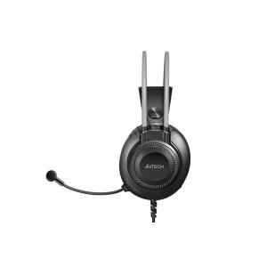 A4 TECH FH-200U SİYAH GRİ MİKROFONLU KULAKLIK USB Res3