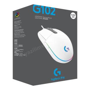 LOGITECH G G102 910-005824 OYUNCU MOUSE BEYAZ Res6
