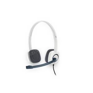 LOGITECH H150 KABLOLU COCONUT BEYAZ KULAKLIK 981-000350 Res2