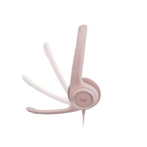 LOGITECH H390 MIKROFONLU PEMBE KULAKLIK 981-001281 Res3