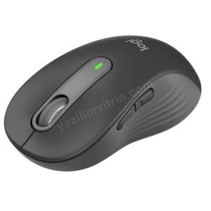 LOGİTECH M650 L SİGNATURE KABLOSUZ TAM BOYUTLU MOUSE SİYAH 910-006236 Res3