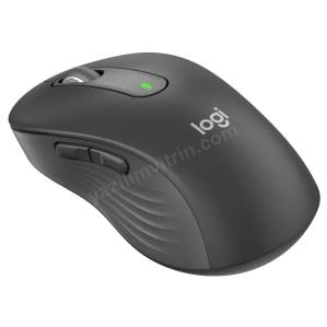 LOGİTECH M650 L SİGNATURE KABLOSUZ TAM BOYUTLU MOUSE SİYAH 910-006236 Res5