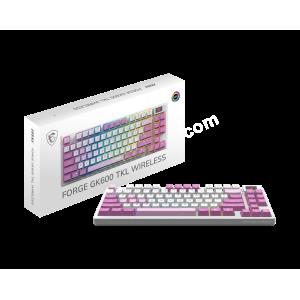MSI FORGE GK600 TKL W VIOLET TR GAMING KLAVYE Res5