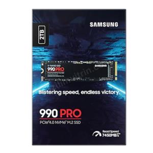 2TB SAMSUNG 990 PRO 7450/6900MB/s M.2 NVMe MZ-V9P2T0BW (Resmi Distribütör Garantili) Res2