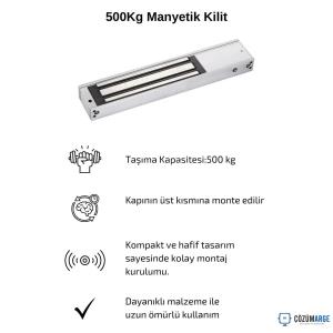 500Kg Manyetik Kilit 500Kg Manyetik Kilit