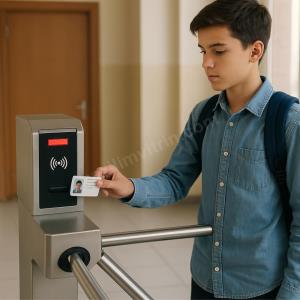 Turnike ve ZKTeco kart okuyuculu havuz giriş sistemi seti; güvenli, hızlı ve kontrollü geçiş için ideal çözüm. Stok kart kayıt işlemleriyle uyumlu. , TurnikeHavuzGirişi , ZKTecoKartOkuyucuSiteGirişi , KartOkuyuculuTurnikeApartmanGirişi , HavuzGirişSistemiSiteGirişi , RFIDTurnikeKayıtSistemi , StokKartKayıtHavuzGirişi