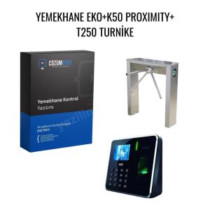 ZKTeco parmak izli yemekhane sistemi seti; EKO+K50 proximity ve T250 turnike ile hızlı, güvenli yemekhane geçiş kontrolü sağlar. , ZKTecoYemekhaneGirişi , T250YemekhaneTurnikesi , K50YemekhaneKontrol , EkoK50ProximityYemekhane , ParmakIzliYemekhaneSistemi , YemekhaneGeçişKontrolü , KartlıVeParmakİzliGiriş