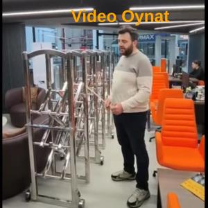 Otto Akr-160-60 Paslanmaz Çelik Akordiyon Bariyer Otto Akr-160-60 Paslanmaz Çelik Akordiyon Bariyer — Video önizleme