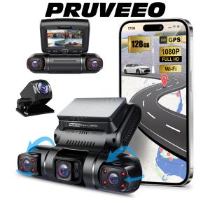 PRUVEEO D90-4CH FHD WI-FI GPS + 128GB SD KART KAME Res3