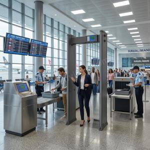 OttoGuard-Line-600A, 6 farklı algılama bölgesi ile metal nesneleri, silahları ve bıçakları yüksek doğrulukla tespit eder. Kalabalık girişlerde güvenliği en üst seviyeye çıkarmak için tasarlanan bu kapı tipi dedektör, hızlı ve etkili tarama sunar. Okullar, AVM’ler, hastaneler ve kamu binaları için ideal olan OttoGuard-Line-600A, estetik tasarımı ve üstün performansı bir araya getiriyor. , Havalimanıgüvenliksistemleri