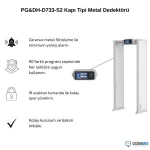 PG&DH-D733-S2 Kapı Tipi Metal Dedektörü PG&DH-D733-S2 Kapı Tipi Metal Dedektörü