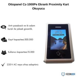Ottopanel Cz-1000Pe Ekranlı Proximity Kart Okuyucu Ottopanel Cz-1000Pe Ekranlı Proximity Kart Okuyucu