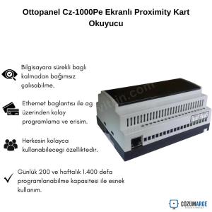 Ottopanel Cz-1000Pe Ekranlı Proximity Kart Okuyucu Ottopanel Cz-1000Pe Ekranlı Proximity Kart Okuyucu