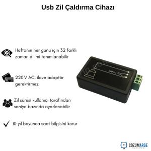 Usb Zil Çaldırma Cihazı Usb Zil Çaldırma Cihazı