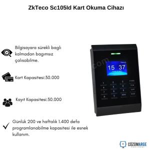 ZkTeco Sc105Id Kart Okuma Cihazı ZkTeco Sc105Id Kart Okuma Cihazı