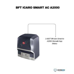 Bft Icaro Smart AC A2000, 2000 kg’a kadar yana kayar kapılar için yağ banyolu, dijital ekranlı ve güvenli endüstriyel otomatik kapı motorudur. , BftOtomatikKapıMotoru , BftIcaroSmartA2000 , YanaKayarKapıFabrikaGirişi , EndüstriyelKapıMotoruKamuKurumu , 2000KgKapıMotoruSiteGirişi , TekMotorOtoparkGirişi