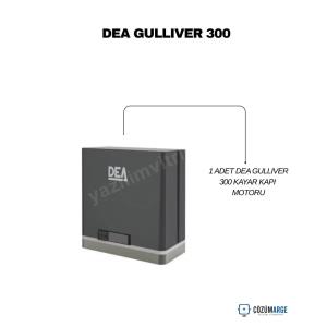 DEA Gulliver 300, 3 ton kapı ağırlığına kadar güçlü performans sunan endüstriyel kayar kapı motorudur. Sessiz, dayanıklı ve kesintisiz çalışır. , DEAGulliver , DEAGulliver3000 , KayarKapıMotoru , EndüstriyelKapıMotoru , 3TonKapıMotoru