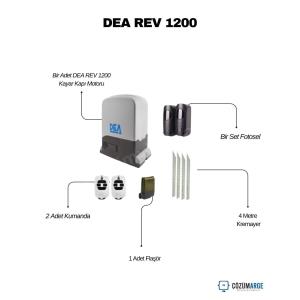 Dea Rev 1200 Boost, 1200 kg taşıma kapasitesiyle hem endüstriyel hem de yoğun kullanımlı konut projeleri için geliştirilmiş yüksek performanslı bir kayar kapı motorudur. "Boost" teknolojisi sayesinde standart motorlara göre çok daha seri bir açılıp kapanma hızı sunar. İtalyan mühendisliği ile üretilen dayanıklı metal dişli yapısı ve akıllı kontrol kartı, engel tanıma özelliğiyle güvenliği en üst seviyeye taşır. Uzun ömürlü kullanım, sessiz çalışma ve ağır kapılarda bile sarsıntısız performans arayanlar için en güçlü ve hızlı çözümdür. , DeaRev1200Boost, , DeaKayarKapıMotoru, , 1200KgKapıMotoru, , HızlıKapıMotoru