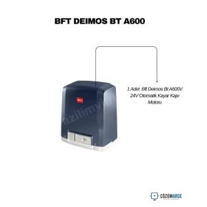 Bft Deimos BT A600V 24V otomatik kayar kapı motoru, 600 kg taşıma kapasitesi, hızlı açılış, D-Track güvenlik ve sessiz çalışma sunar. , BftKayarKapıBahçeGirişi , BftKayarKapıSiteGirişi , BftDeimosBTA600VGarajGirişi , 24VKapıMotoruApartmanGirişi , 600KgKapıMotoruVillaGirişi , BftOtomasyonFabrikaGirişi