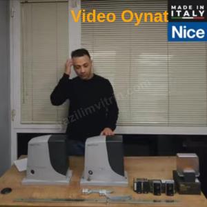 Nice Robus 1000, 1000 kg’a kadar kayar kapılar için 24V DC motorlu, 6 kademeli hızlı, güvenli ve dayanıklı otomatik kapı motoru setidir. , NiceRobus1000, , ROBUS1000KIT, , 1000KgKapıMotoru, , 1TonKapıMotoru — Video önizleme