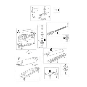 Nice Wingo 5000 Kit patlamış resim: kanatlı kapı motoru seti, 3,5 m ve 500 kg kapı uyumlu, 230V güçlü, sessiz ve dayanıklı otomasyon çözümü. , NiceWingo5000 , Wingo5000Kit , KanatlıKapıMotoru , DaireselKapıMotoru , NiceOtomasyon