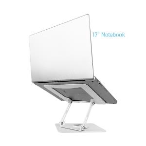 FRISBY FNC-5125ST TAŞINABİLİR KATLANIR ALÜMİNYUM NOTEBOOK STANDI 10-17" Res5