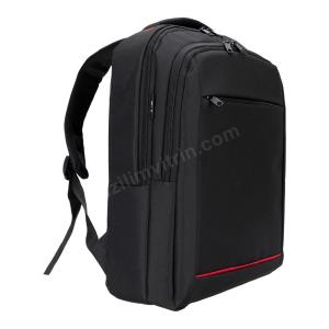 PLM BERGAMIN NOTEBOOK SIRT ÇANTASI SİYAH 15.6" Res6