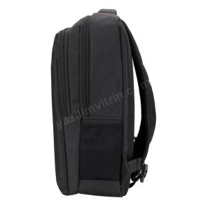 PLM BERGAMIN NOTEBOOK SIRT ÇANTASI SİYAH 15.6" Res9