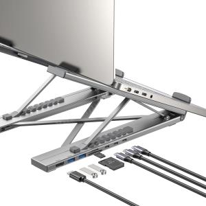 UNITEK KATLANABİLİR NOTEBOOK STANDI VE DOCKING STATION (D1137AGY01) Res6