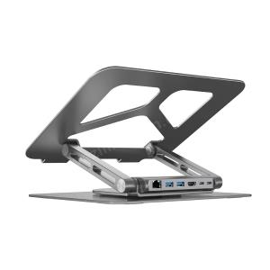 UNITEK USB-C NOTEBOOK STANDI VE DOCKING STATION (D1109A) Res2